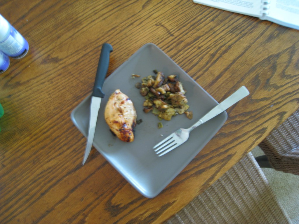 img_2074 Stuffing Ready to eat with chicken breast.
