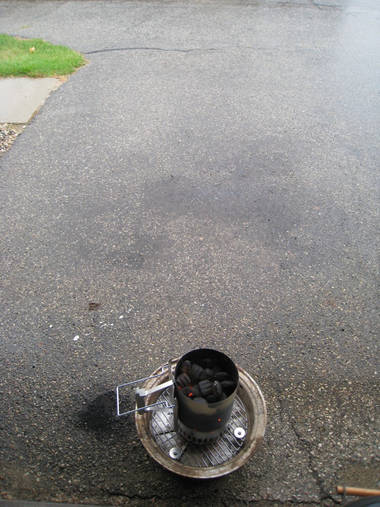 Smokin' on a rainy day Smokin' on a rainy day