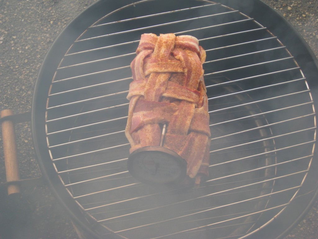 My Fatty on the smoker