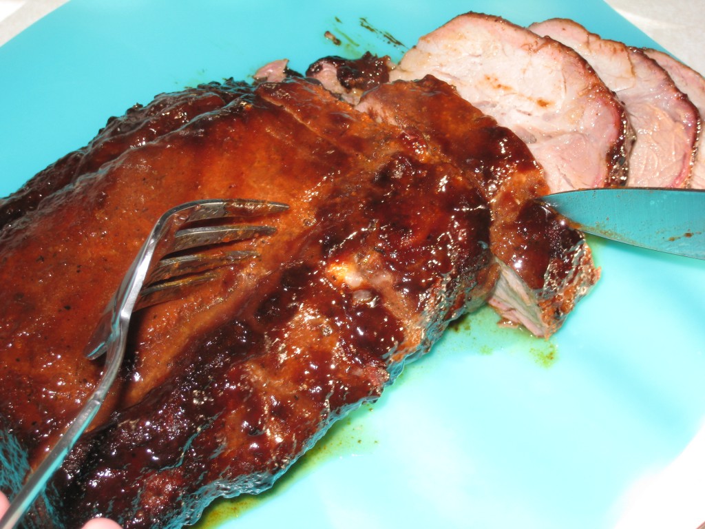 Pomegranate BBQ Pork Tenderloin