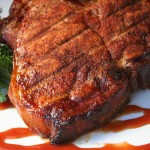 Apple Cider Brined Smoked Pork Chops