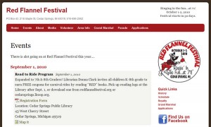 Red Flannel Festival Website