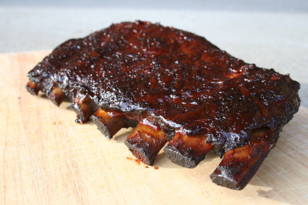 Ribs cooked to perfection